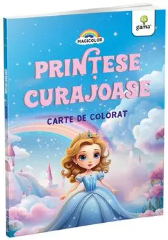 Printese curajoase. Carte de colorat/***