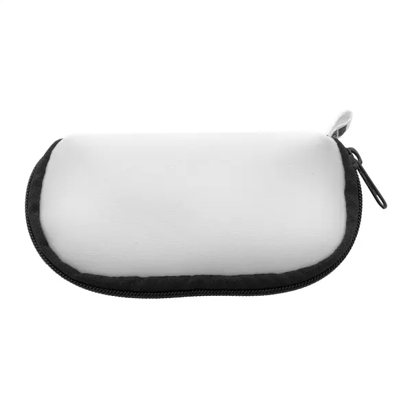 PrintSun Zip husă personalizată pentru ochelari de soare, din RPET - negru