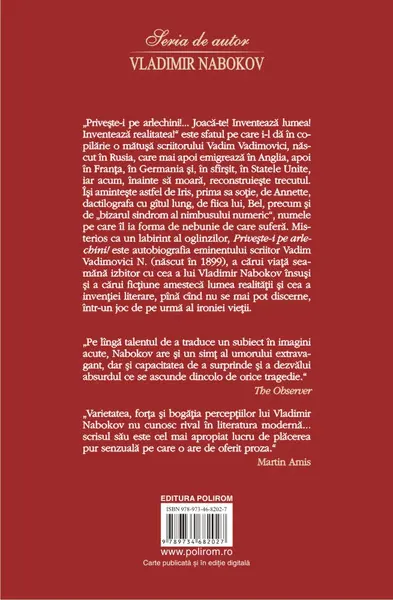 Priveste-i pe arlechini | Vladimir Nabokov