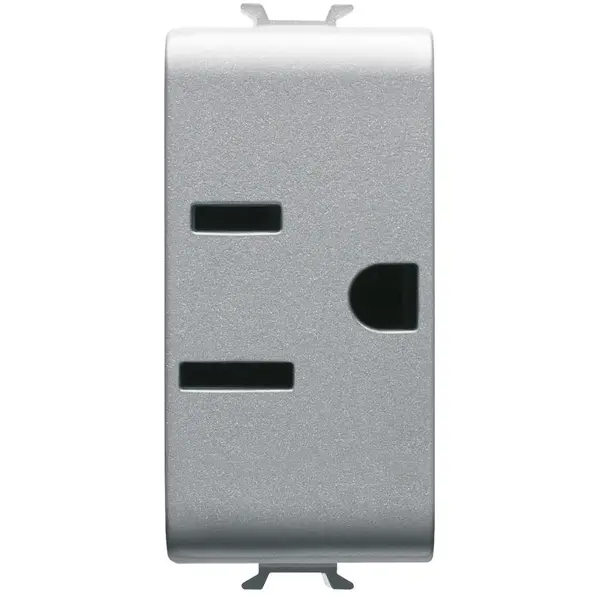 Priza 1 modul standard USA Gewiss Chorus GW14286, titan