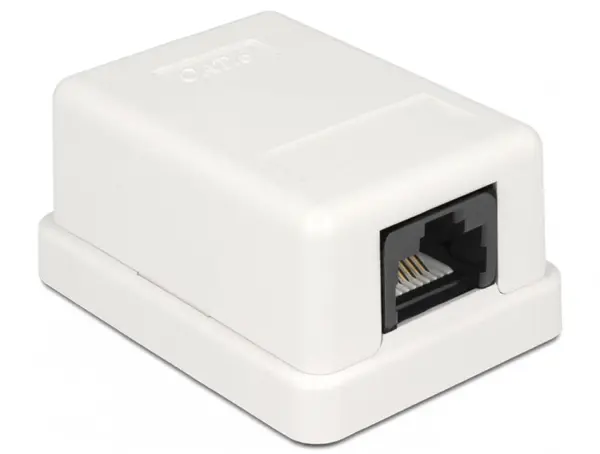 Priza aplicata cat 6 neecranata 1 port, Delock 86248