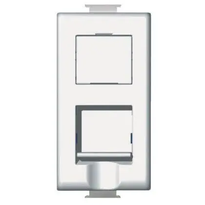 Priza date RJ45 CAT5E 1M Matix Bticino AM5979C5E, alb
