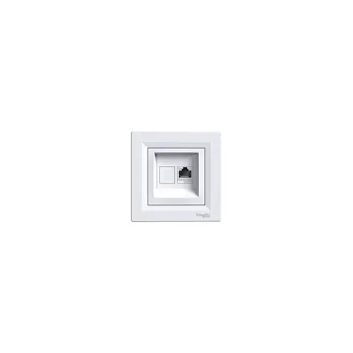 Priza date Schneider Electric Asfora EPH4300121, RJ45, incastrata, rama inclusa