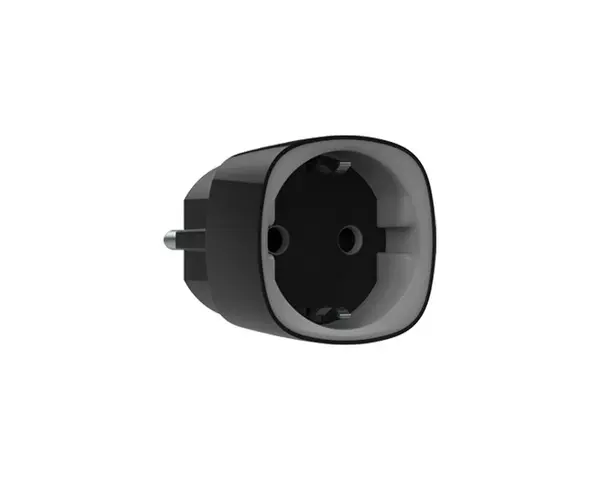 Priza inteligenta cu monitorizare, wireless, 2500W, neagra, AJAX SOCKET BL