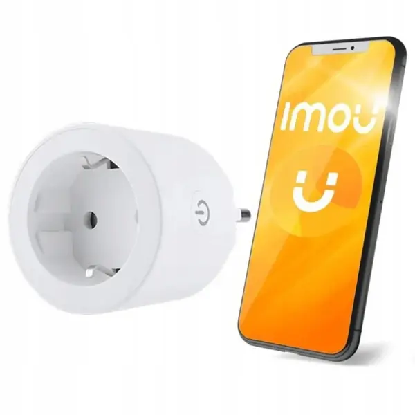 Priza inteligenta Imou CE2P, 16A, Wi-Fi 2.4GHz, protocol Matter, Bluetooth, control aplicatie, rezistent la flacari