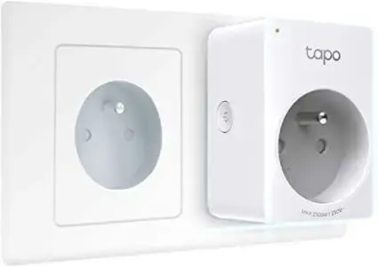 Priza Inteligenta TP-LINK Tapo P110 V1, WiFi, impamantare cu pin (Alb)