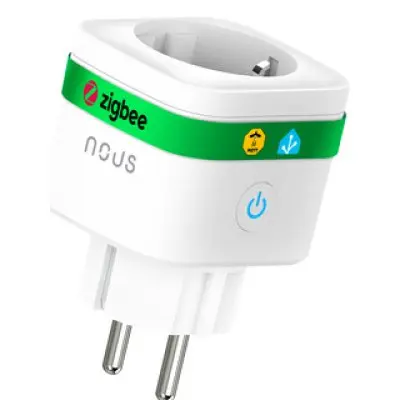 Priza inteligenta wifi Nous A7Z,16A, ZigBee 3.0, Monitorizare Consum, Compatibila Alexa/Google