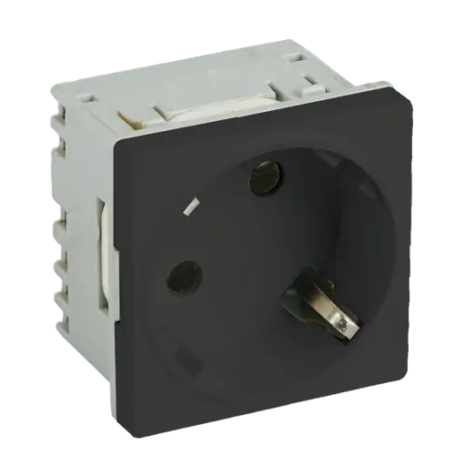 Priza modulara schuko cu impamantare - DLX