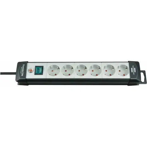 Priza multipla Premium 6P 5m on/off