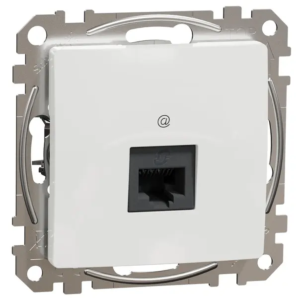 Priza RJ45 Cat6A UTP Schneider Sedna Design SDD111466, alb