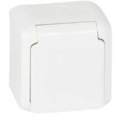 Priza simpla aparenta cu capac 16A Forix Legrand 782373