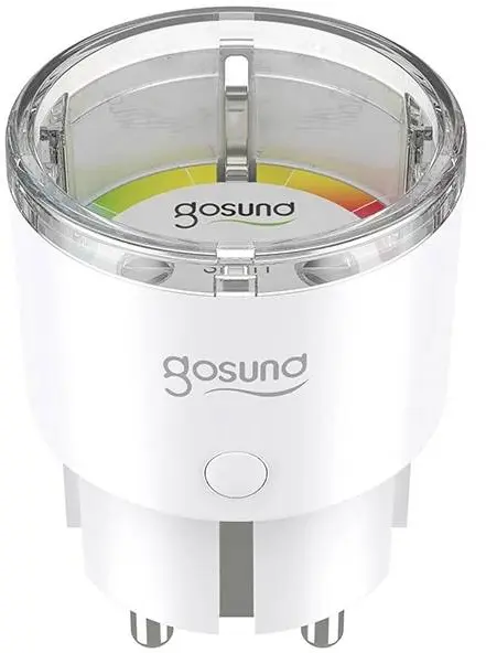 priza smart gosund ep2, 10a, monitorizare consum energie, smart life, tuya