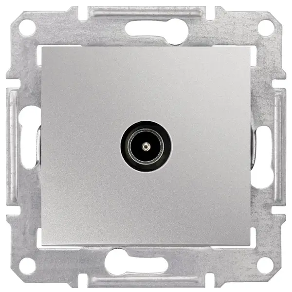 Priza TV capat,1 dB Schneider Sedna SDN3201660, aluminiu