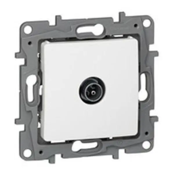 Priza TV tata de capat 5dB alba 664555 (stoc bucegi)
