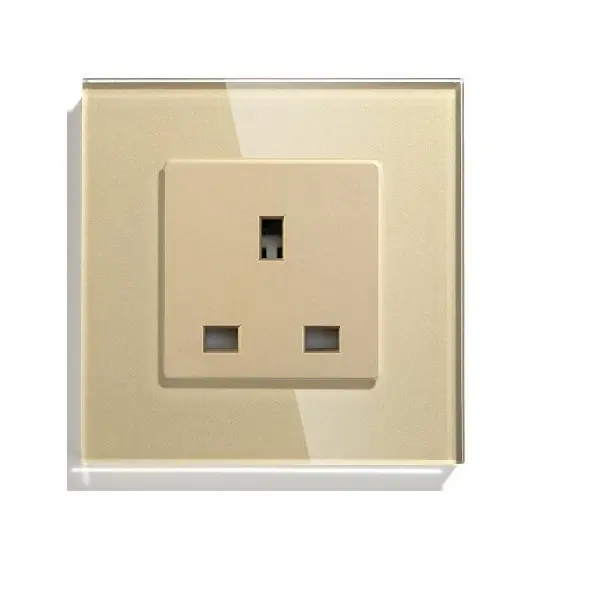 Priză UK 13A M1 crem