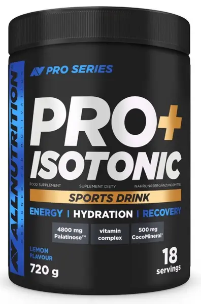 Pro+ Isotonic, lămâie, 720 g, AllNutrition