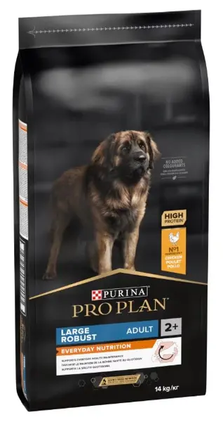 PRO PLAN Hrană uscată ROBUST pt câini Adult Large Breed, cu Pui 14kg