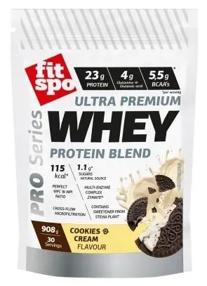 Pro Series Proteine din zer, biscuiți cu cremă, 908 g, FitSpo