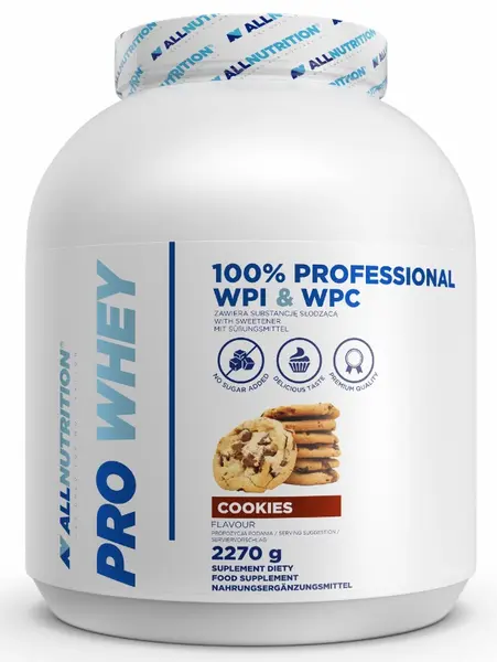Pro Whey, biscuiți, 2.27 kg, AllNutrition