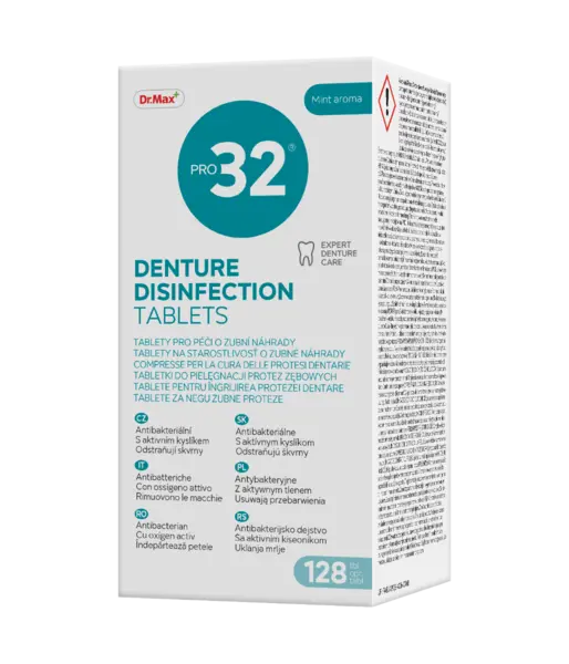 Pro32 Tablete pentru proteza dentara, 128 de bucati