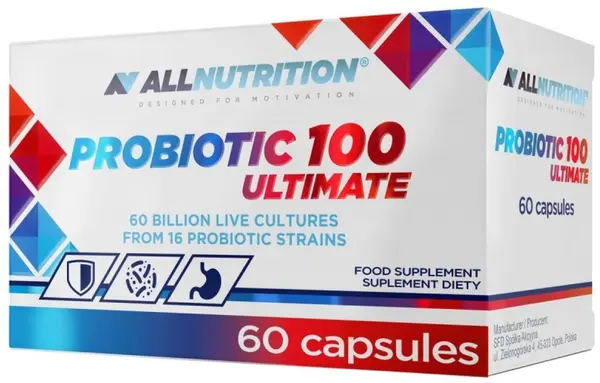 Probiotic 100 Ultimate, 60 capsule, AllNutrition