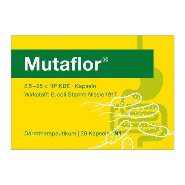 Probiotic, Ardeypharm, Mutaflor, 2, 5-25 Miliarde CFU, Combate Constipatia, Repopuleaza Flora Intestinala, 20cps