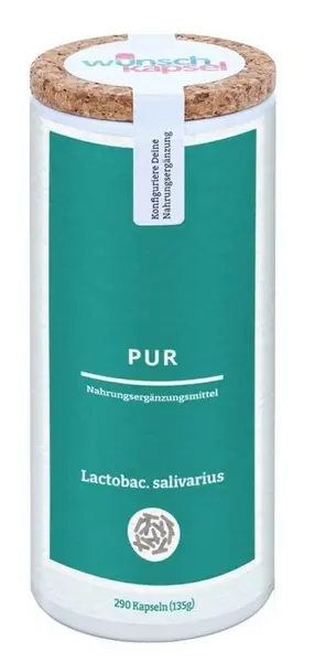 Probiotic Lactobacillus salivarius, 290 capsule, Wunschkapsel