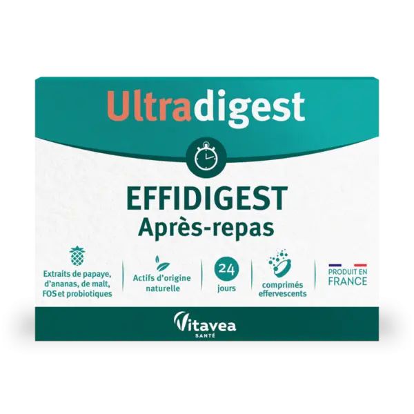 Probiotic pentru digestie si colon iritabil Effidigest, 24 comprimate, Ultradigest