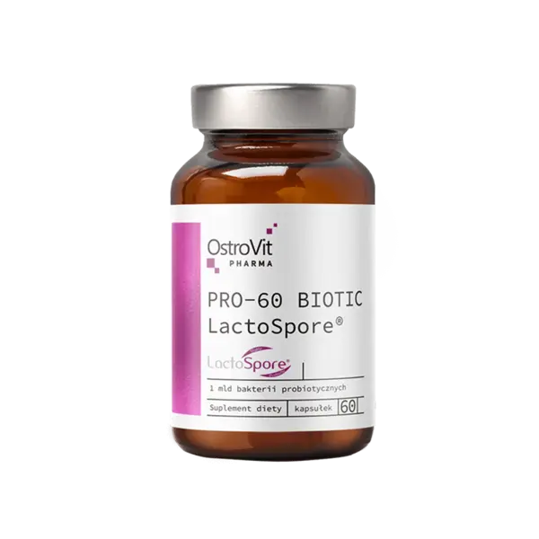 Probiotic Pharma PRO-60 Biotic Lactospore, 60 capsule, OstoVit