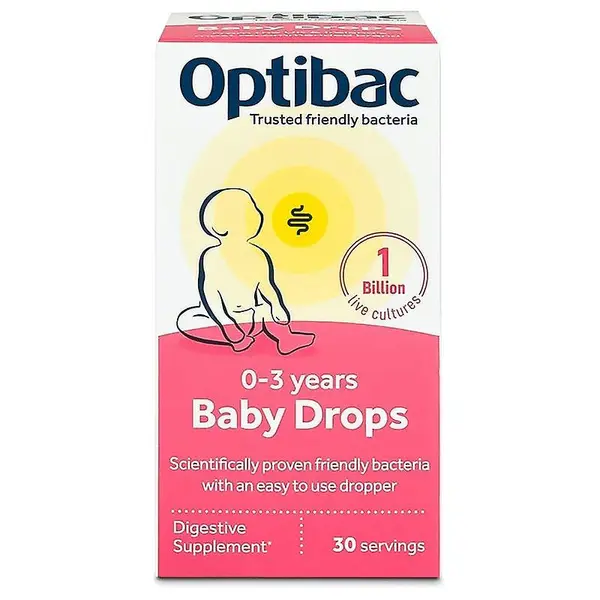 Probiotic picaturi sugari si copii, 0-3 ani, colici si imunitate, 10ml, Optibac