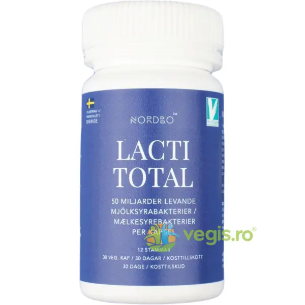 Probiotice LactiTotal (50 Miliarde) 30cps