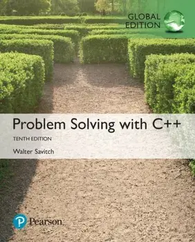 Problem Solving with C++, Global Edition. 10 ed, Paperback/Walter Savitch