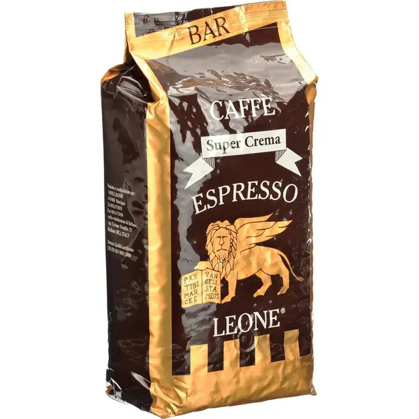Procaffe Cafea boabe Procaffe Espresso Leone Super Crema 00461642, Prajire usoara, 40% Arabica 60% Robusta, 1kg