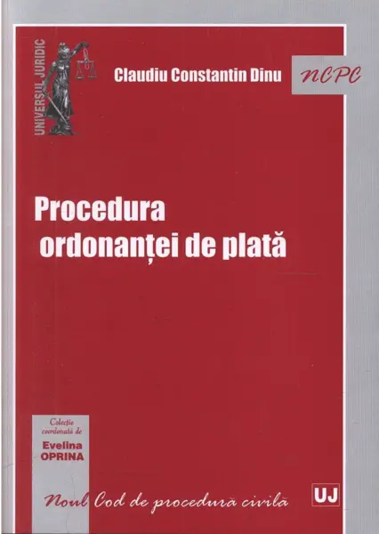 Procedura ordonantei de plata | Claudiu Constantin Dinu