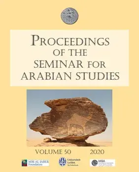 Proceedings of the Seminar for Arabian Studies Volume 50 2020, Paperback/***
