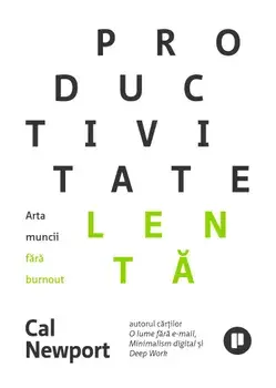Productivitate lenta. Arta muncii fara burnout/Cal Newport