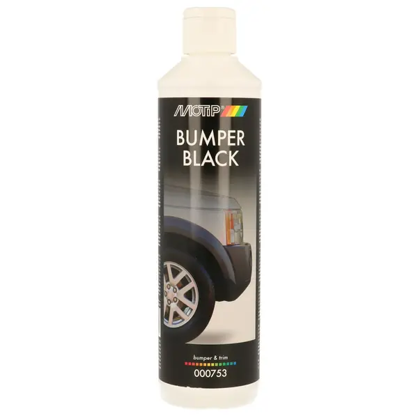 Produse intretinere materiale plastice MOTIP Bumper Black 500 ml 000753