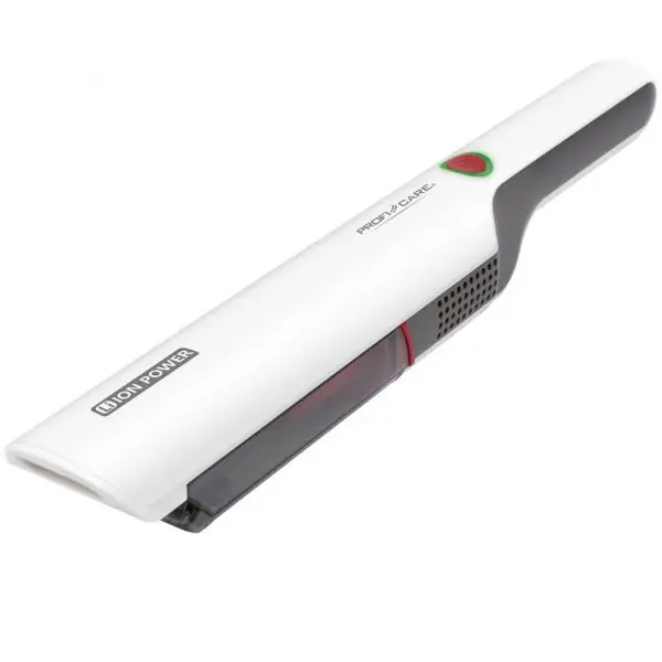 PROFICARE Aspirator de mana Proficare, PC-AKS 3102, fara fir, ideal pentru masina si casa, 2 trepte putere, indicator luminos multifunctional, fara sac, filtru HEPA, operare usoara, statie de incarcare 3in1, 4 accesorii, Alb-Gri
