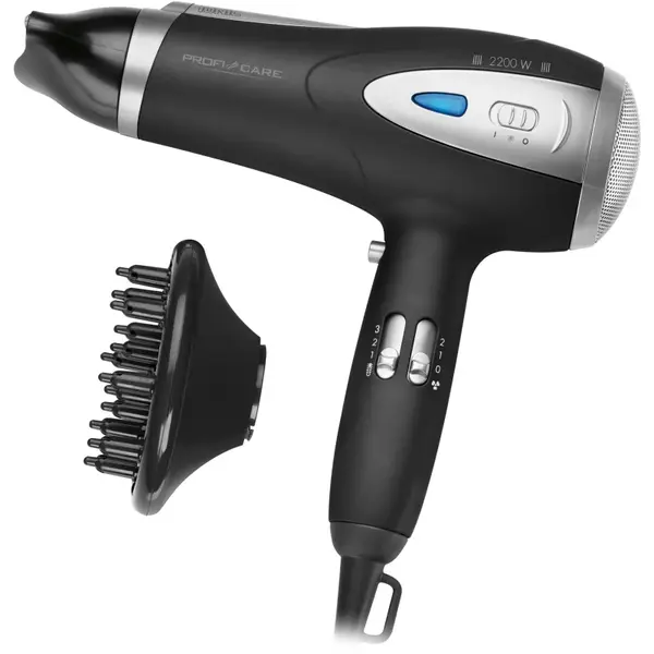 ProfiCare HTD 3113 uscator de par Black 1 buc