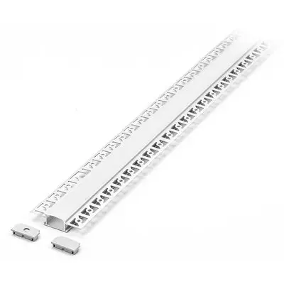 Profil aluminiu pentru banda LED incastrat pentru rigips 2M IP20 V-TAC SKU-3359