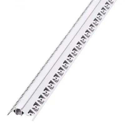 Profil aluminiu pentru banda LED montaj rigips colt exterior 2M mat V-TAC SKU-3361