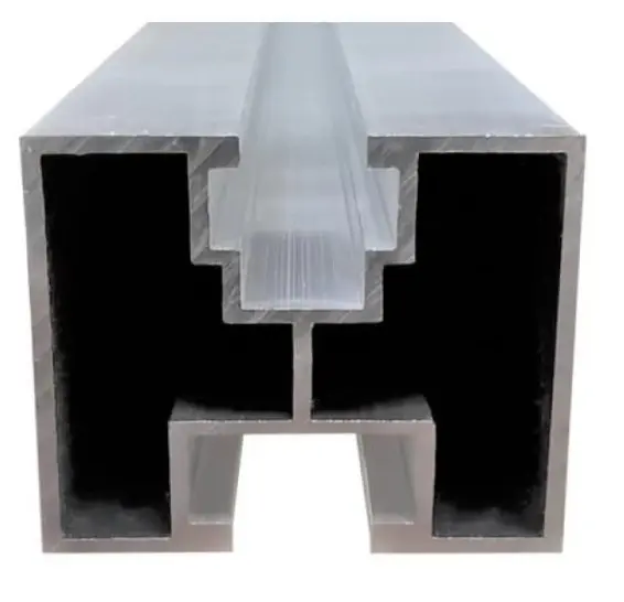 Profil aluminiu pentru montaj panou solar Al40x40-3.6 - Lungime 3.6 metri