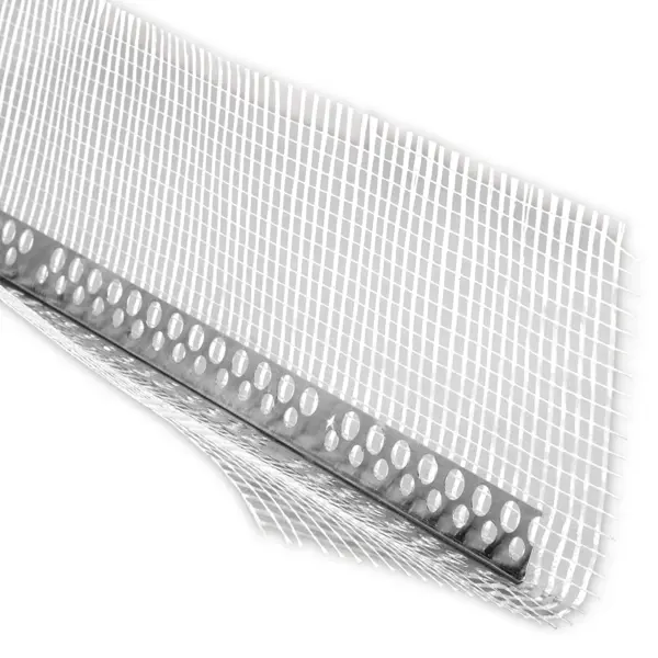 Profil colt aluminiu cu plasa 3 M 70mm x 70mm
