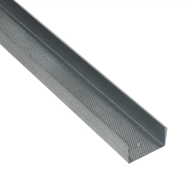 Profil UW 75 mm - 3 M - 0.5 mm GFR