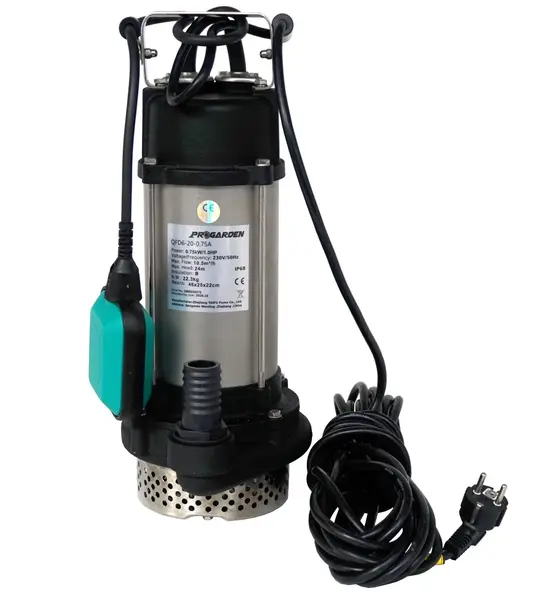 ProGARDEN QFD6-20-0.75A Pompa drenaj 1.25", 750W, apa murdara, 175L/min, 20m