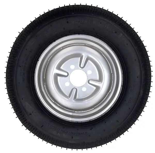 ProGARDEN Set roti complete profil rutier 5.00-12, 4 prezoane, RIM 3.00B