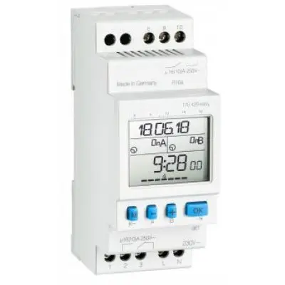 Programator digital zilnic/ saptamanal, 1 canal, NFC, Schrack BZH14071