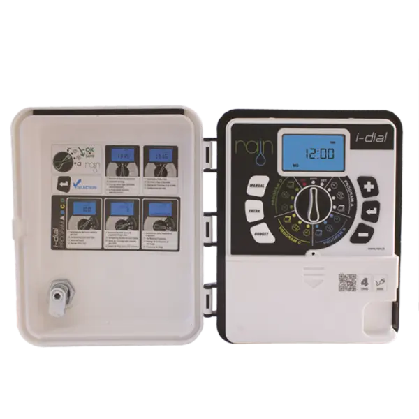 Programator Pentru Irigare I-dial Montare Pe Exterior, Zone/Programe 4/4,24v