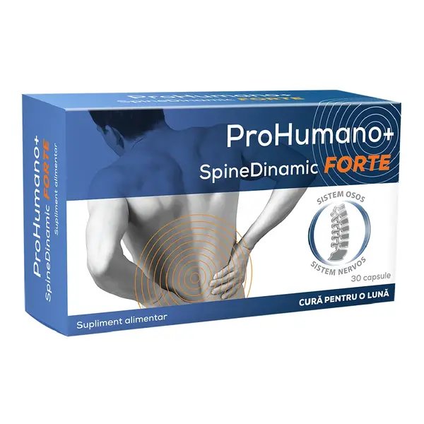 ProHumano+ SpineDinamic Forte, 30 capsule, Ergo Pharma