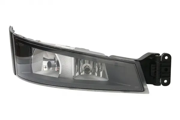 Proiector ceata Dreapta (H7x2, cadru negru; cu iluminare curba) 24V potrivit VOLVO FH II 01.12-